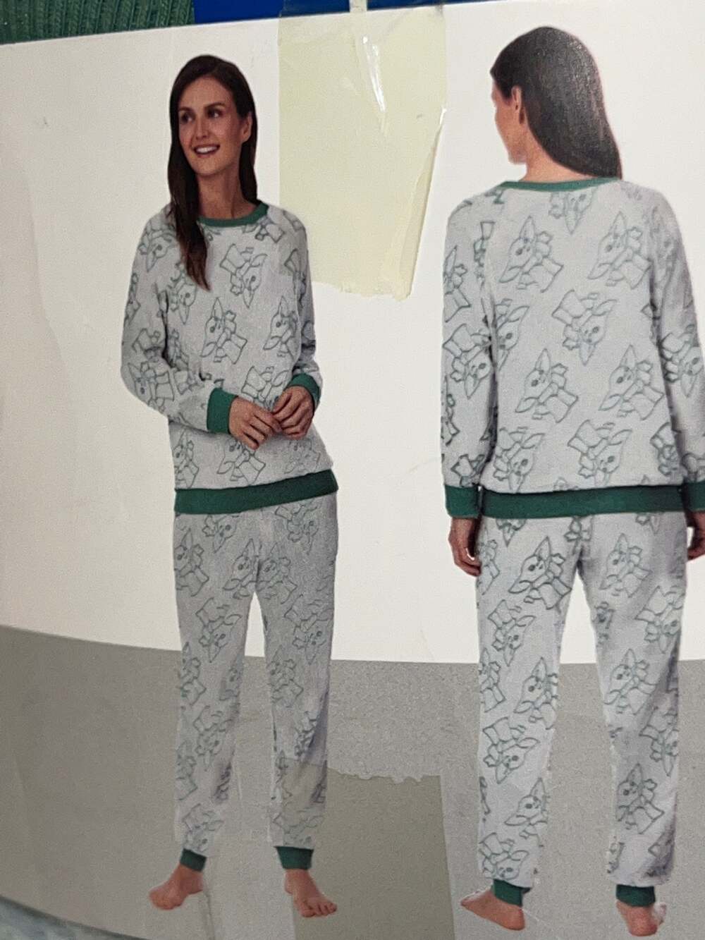 NIP Star Wars The Child 2 Piece Lounge Pajama Set Soft size L
